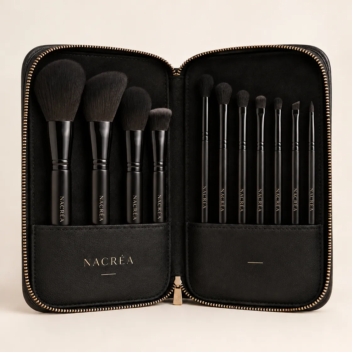 Nacréa — Obsidian Brush Set